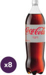 Coca-Cola Light cola ízű energiamentes szénsavas üdítőital édesítőszerekkel (8x1, 75 liter)