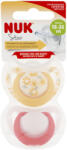 Nuk Star szilikon cumi 18-36hó 2 db (lány)