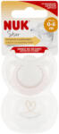Nuk Star szilikon cumi 0-6hó 2 db (lány)