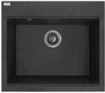 Laveo RIO 6 fekete egymedencés mosogató ajándék szifonnal (SRT_710R)