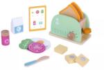Tooky Toy Tooky Toy: prăjitor de pâine din lemn cu accesorii (TJ272) Bucatarie copii