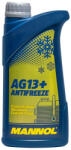 MANNOL 4114 AG13+ Advanced Antifreeze, fagyálló koncentrátum, sárga, 1lit
