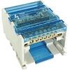 Tracon Moduláris elosztóblokk nyitható fedéllel 1x16(10)mm2, 5×10(6) mm2 80A FLSO16-4P6 Tracon (O16-4P6)