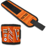  Profi Tools Mágneses szerszámtartó csuklópánt, 32 x 9 cm, narancs