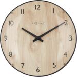 NeXtime Ceas de perete sau de masă Edge Wood Mini (3532)