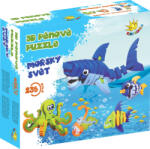  Kids World 3D szivacs puzzle - Tengeri világ