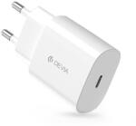 DEVIA Rocket Series 45W PD hálózati gyorstöltő adapter Type-C - fehér (ST112889)