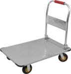 Acél raktárkocsi, kézikocsi 90x60cm, 425kg teherbírás (SP-90x60)