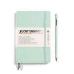 LEUCHTTURM1917 Paperback B6+ vonalas SOFTCOVER notebook, mint green