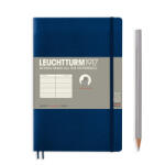 LEUCHTTURM1917 Paperback B6+ vonalas SOFTCOVER notebook, navy