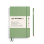 LEUCHTTURM1917 Paperback B6+ vonalas SOFTCOVER notebook, sage