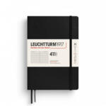 LEUCHTTURM1917 Medium A5 vonalas NOTEBOOK 411, Black