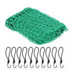 Relaxdays Utánfutó háló rakományrögzítéshez zöld 2, 5x3, 5 m