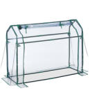 Relaxdays PVC fóliasátor 92x124x42 cm 10041452