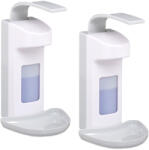 Relaxdays Fali fertőtlenítő szappanadagoló 2 db 500 ml készlet 10048953