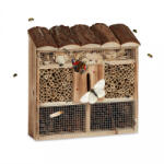 Relaxdays Felakasztható rovarhotel 31x30, 5x9, 5 cm 10020726