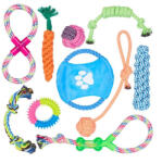 Relaxdays Kutyajáték 10 db-os szett 10027243