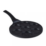 Relaxdays Palacsintasütő serpenyő 7 figurával 26, 5 cm 10048937