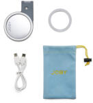 JOBY Beamo Ring Light Körfény - Mobiltelefon/ Okostelefon Videó/Fotó Fény - MagSafe - Szürke (JB01755-BWW)