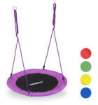 Relaxdays Fészekhinta 90 cm lila 10026649_ll