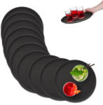 Relaxdays Tálalótálca 35 cm átmérőjű 10 db-os készlet 10049534