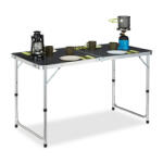 Relaxdays Összecsukható 6 személyes kempingasztal 10032550