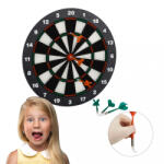 Relaxdays Darts tábla 6 db puha nyíllal 10021463