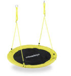 Relaxdays Fészekhinta 110 cm sárga 10026650_48