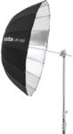 GODOX 105cm-es parabolikus esernyő fekete-ezüst (UB105S)