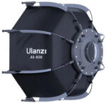 ULANZI 30cm Octagon Mini-Bowens Softbox -Nyolcszög Softbox +Méhsejtrács (AS-D30) (L083GBB1)