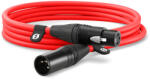 RØDE RODE 3m XLR mikrofonkábel, piros (XLR3M-R)
