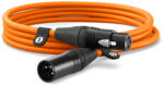 RØDE 3m XLR mikrofonkábel, naracssárga (XLR3M-O)