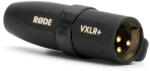 RØDE VXLR+ TRS jack - XLR adapter fantom táp konverzióval (3.5mm TRS kis jack aljzat - XLR dugó, 12-48V > 3-5V fantom konverzió) (VXLR-plus)