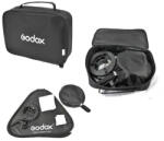 GODOX S típusú konzol Bowens + Softbox 80x80cm + rács (SFGV8080)