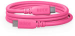 RØDE Rode SuperSpeed USB-C - USB-C összekötő kábel, 2m, rózsaszín (SC27-P)