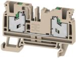 Weidmüller WEIDMÜLLER S2C 4 SNAP IN Átvezető sorkapocs, sötétbézs, 4 mm2, 32 A, 1000 V (2874820000) (2874820000)