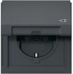 Gira (045467) dugaszolóaljzat csapófedéllel TX_44 antracit IP44