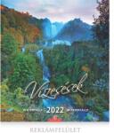 CSG Falinaptár 2026 CSG 21x32 cm Vízesések, magyar ünnep és névnapokkal (FNU01)