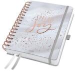 Sigel Határidőnaptár 2026 heti SIGEL A/5, kemény borító, Jolie Glittery Joy (J6605)