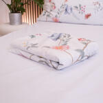 Takoy Pamut szatén lepedő 250x250 romantikus virágok Ada