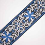 Takoy Hímzett heveder 5 cm csillag sötétkék