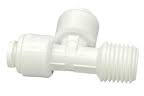 Klarwod Sp. z o. o T" elosztó-idom asszimetrikus, fordított ozmózishoz 1/4" cső x 1/4" külső menet x 1/4" cső Q-MRT0404 (Q-MRT0404)