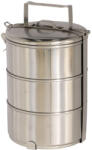 Esschert Design Rozsdamentes acél ételhordó, 16, 5 x 25 cm (C2165)
