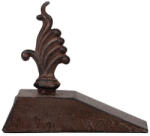 Esschert Design Öntöttvas ajtókitámasztó ék, B (LH62-B) - naturebrand