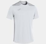 Joma T-SHIRT CHAMPIONSHIP VI SHORT SLEEVE dressz fehér szürke 4XS-3XS