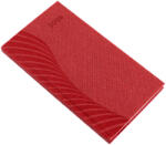 Realsystem Zsebnaptár álló Amigo, fehér lapokkal bordó Realsystem 2026 (51907)