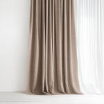 Goldea peru dekoratív drapéria - latte 220x135 cm