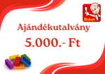  Ajándékutalvány - 5000 Ft (AUTV-5000)
