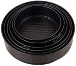  Kapcsos tortaforma, fém, 6db (1037)