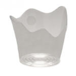 Tortastúdió Desszert tégely, műanyag, ívelt, kör, 20×25mm